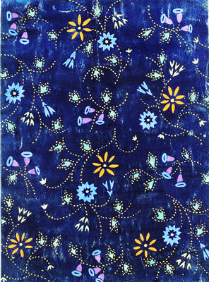 Платунова Александра Георгиевна. Эскиз для ткани 